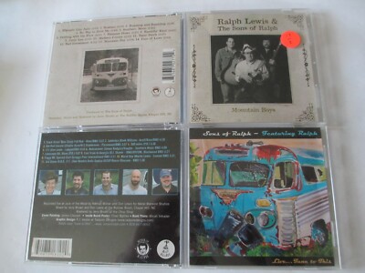 Ralph Lewis Sons of Ralph lot of 2 cds Mountain Boys Live Tune to This