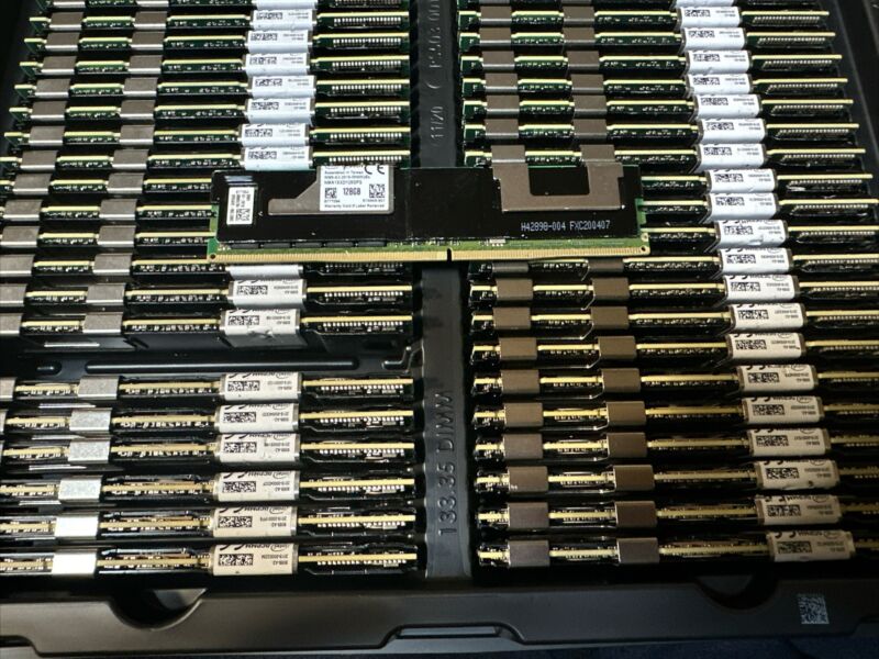 Intel Optane 128gb Ddr4 Pc4-2666 288p Dcpmm Persistent Memory Ram Nma1xxd128gps
