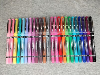 OPTIMUS 24 Assorted Felt Tip Pens 0.7 MM Medium Point