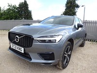 2021 21 REG VOLVO XC60 R-DESIGN T6 RECHARGE HYBRID AUTO DAMAGED SALVAGE
