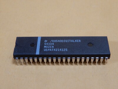 National Semiconductor Mozer B8540 Digitalker  Speech Synthesizer IC Qty 1 NOS