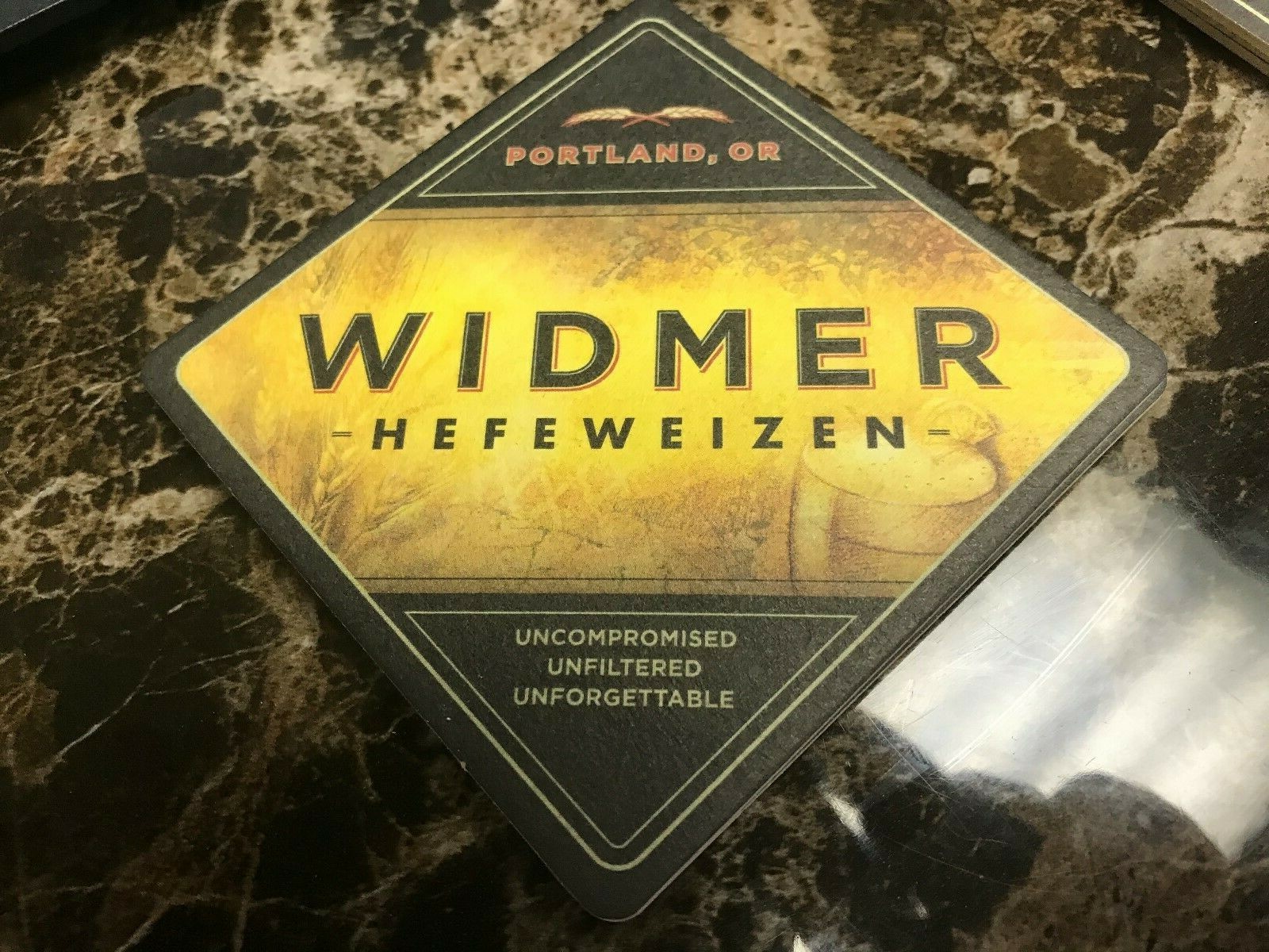 Widmer Beer Coasters - Portland OR - Hefeweizen - Lot of 6