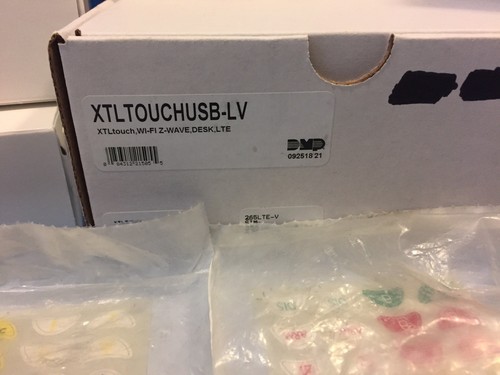 DMP XTL Touch Wireless Alarm System WiFi LTE Cellular Contacts Motion Siren Fobs