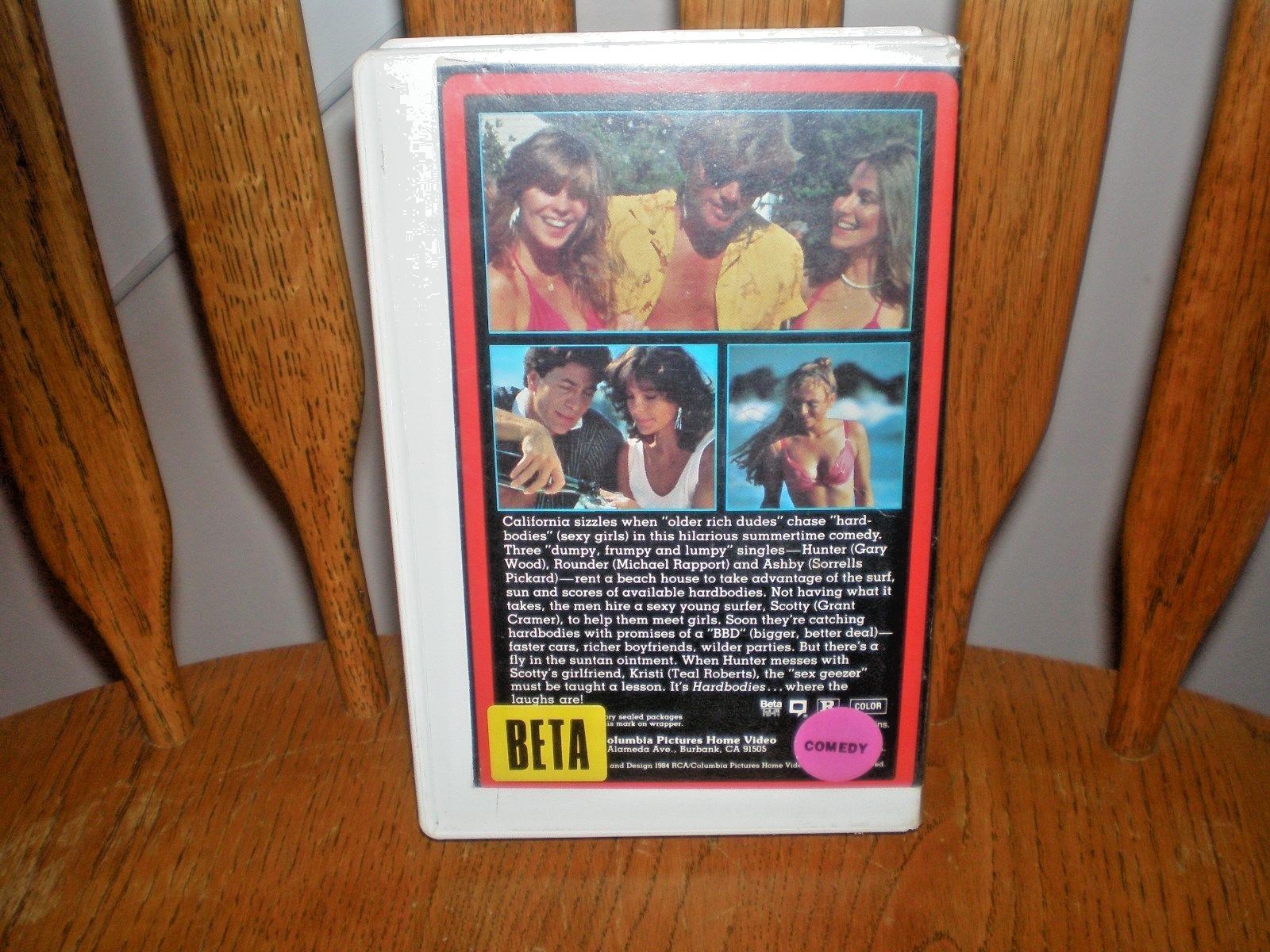 Hardbodies.  BETA Format. RCA/COLUMBIA PICTURES HOME VIDEO.  Free Ship. BETAMAX