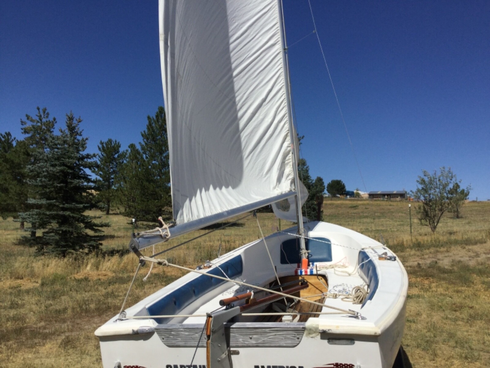 Chrysler Lone Star 16 ‘ SAILBOAT. Used 1970.