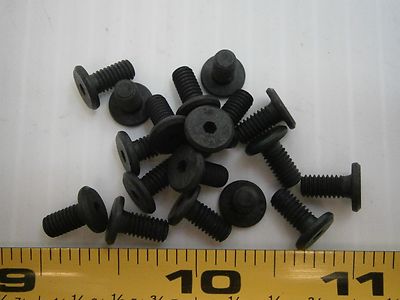 M4 8mm low head soc cap ms machine screw black oxide steel alloy lot of 100 #873