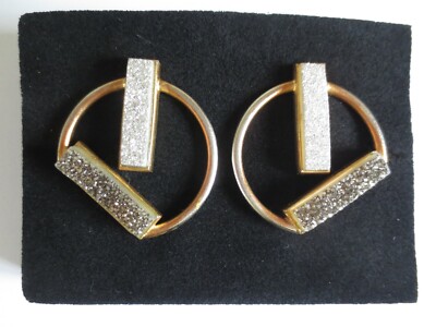 CHEMB HOOP SPARKLY EARINGS - from India