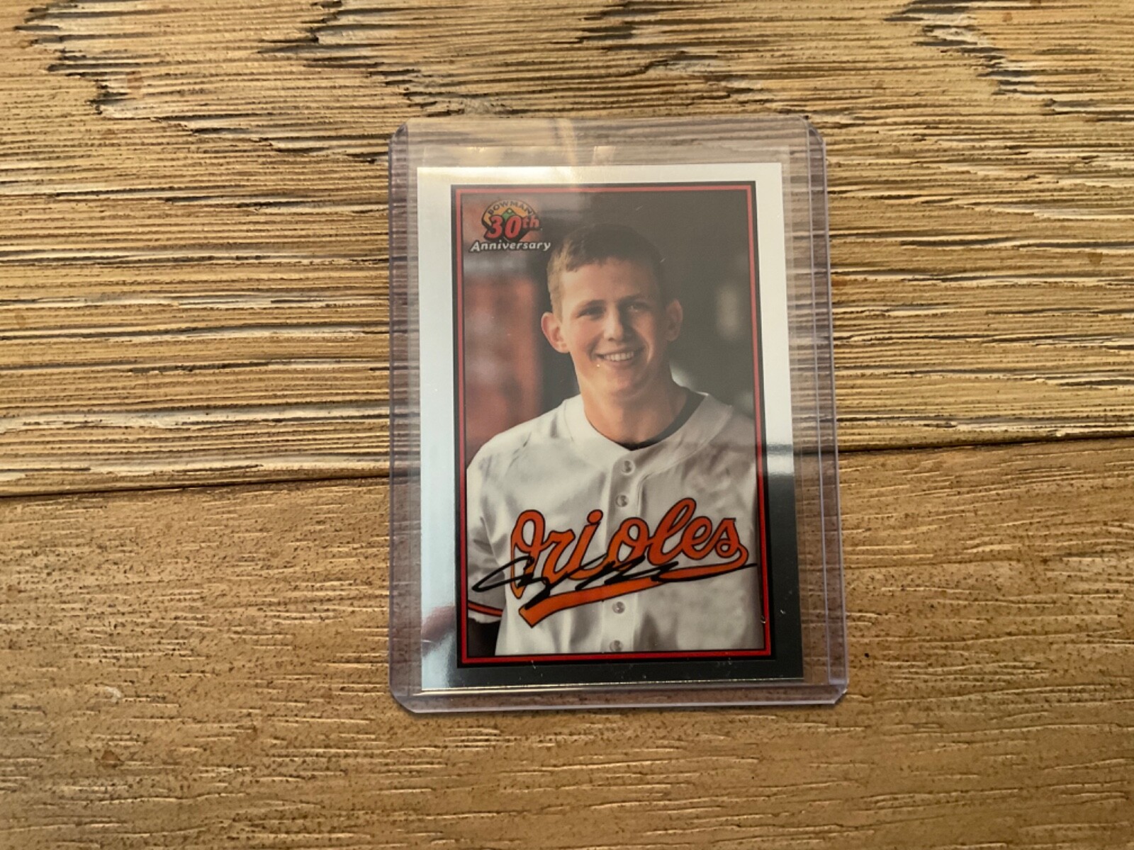 【美品】Adley Rutschman_直筆サイン_シリアル#30_RCカード Adley Rutschman 30 Card Lot feat PSA 9 1st Bowman Refractor