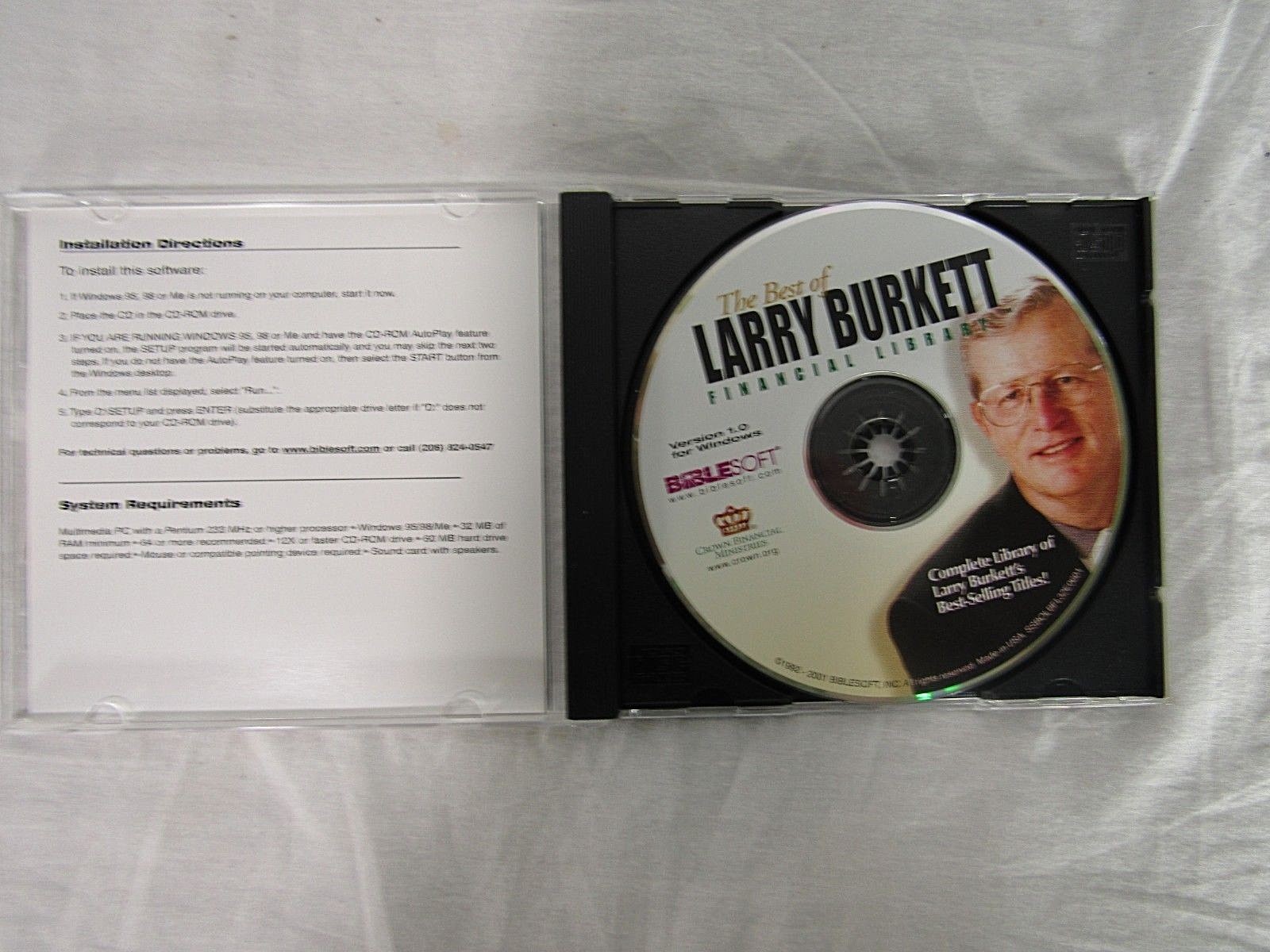 The Best Of Larry Burkett Financial Library PC CD ROM