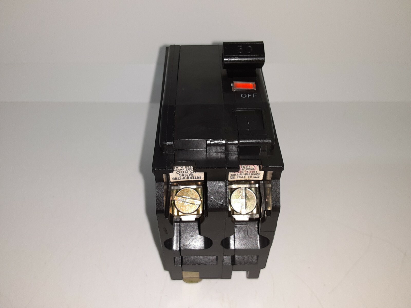SQUARE D QO230 30 amp 2 pole Type QO Circuit Breaker  