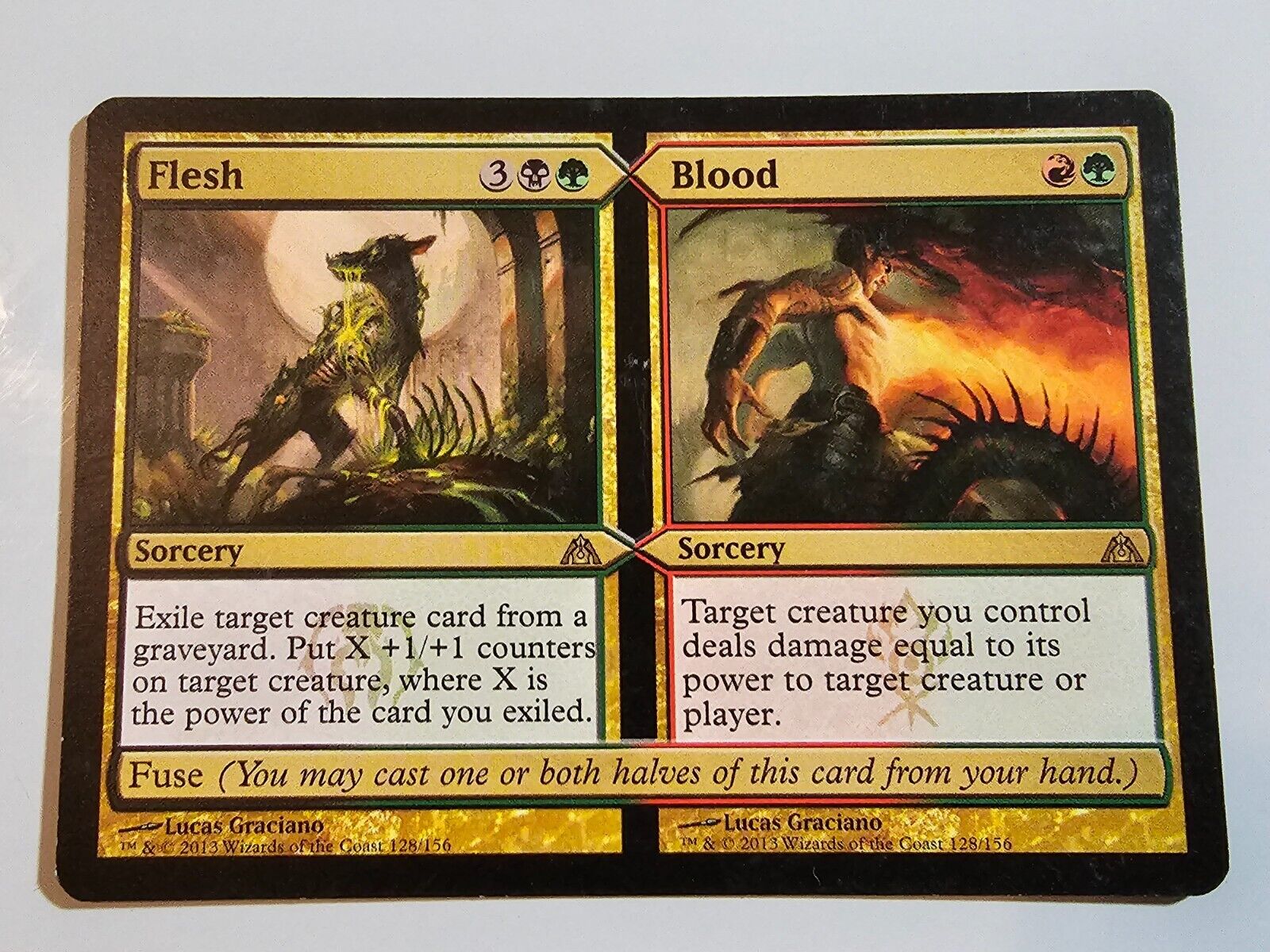 Flesh / Blood 128/156 Magic The Gathering MTG | eBay Flesh / Blood 128/156 Magic The Gathering MTG | eBay