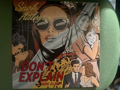 Snoh Aalegra Don't Explain A Mini Album Signed Vinyl LE 100 In Hand