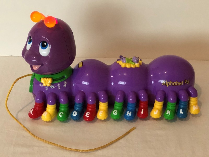 leapfrog alphabet pal caterpillar toy purple