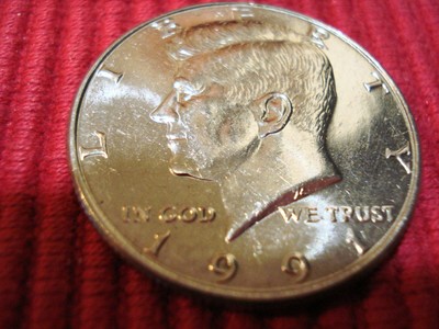1991 P Kennedy BU Half Dollar