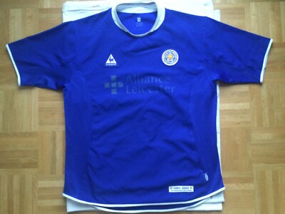 Trikot Leicester City FC, L, Le Coq Sportif, 2004-05, Home, 120 Years 