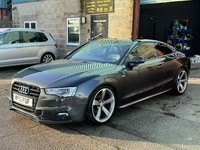 2013 Audi A5 2.0 TDI 177 Black Edition 2dr S LINE COUPE Diesel Manual
