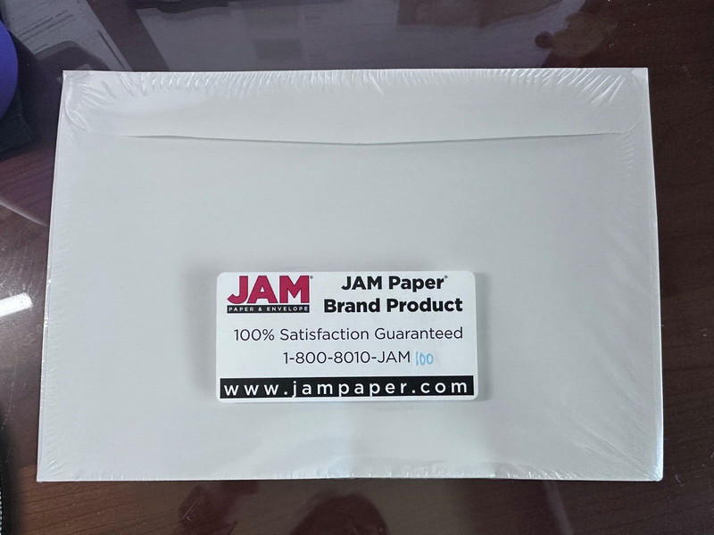 Gummed Announcement 24 lb Envelopes - 6 1/2 x 9