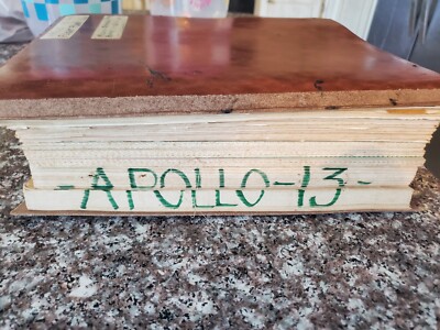 Original NASA Apollo 13 Flight Plan from 1970  A true piece of history.