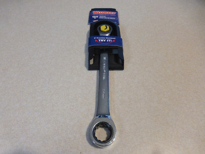12MM X 13MM DOUBLE BOX END RATCHETING WRENCH  *.POLISHED CHROME VANADIUM STEEL*