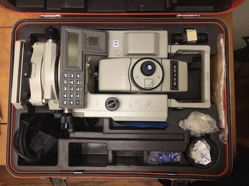 SOKKIA SET4B II Electric Total Station Complete Surveying Set Works atb