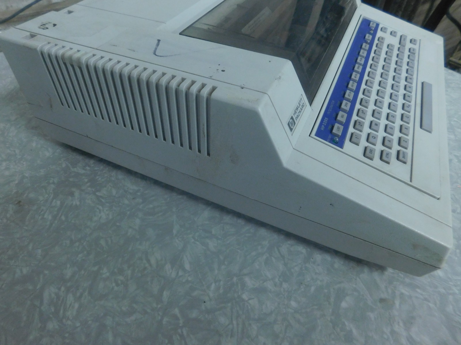Hewlett Packard Integrator Chromatography Printer 3395B