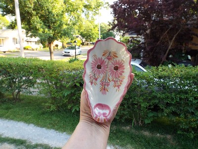 Vintage HB Henriot Quimper French Faience Dish Tray F.289 D.289 size 7.25