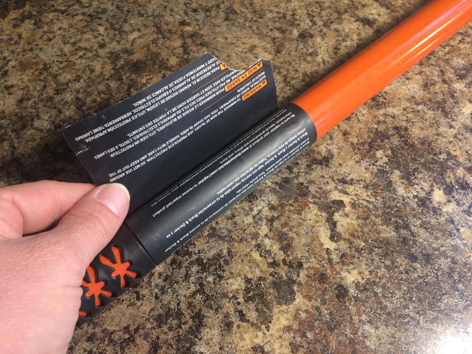 Black & Decker Hand Held Telescopic Garden Cultivator (New)