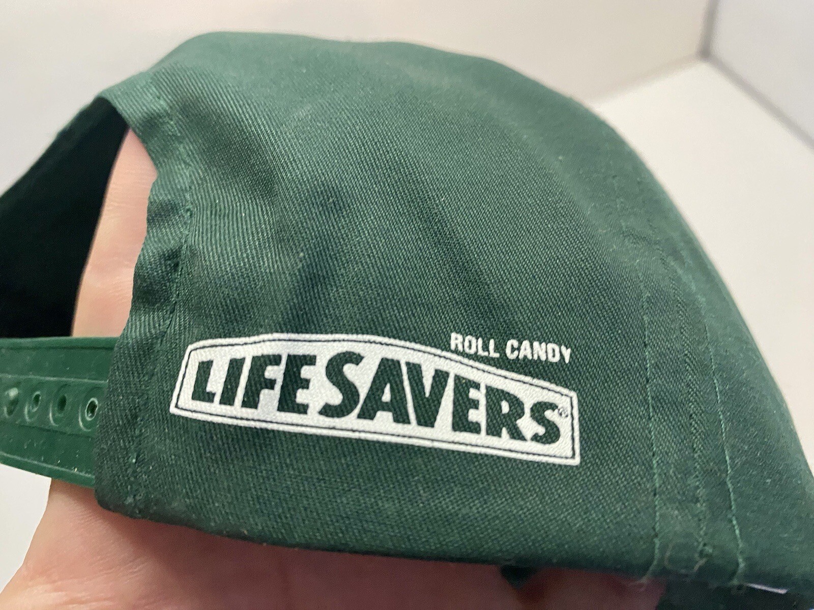 MLB Oakland A’s Dennis Eckersley 43 Lifesavers Baseball Cap Hat Snapback Mens