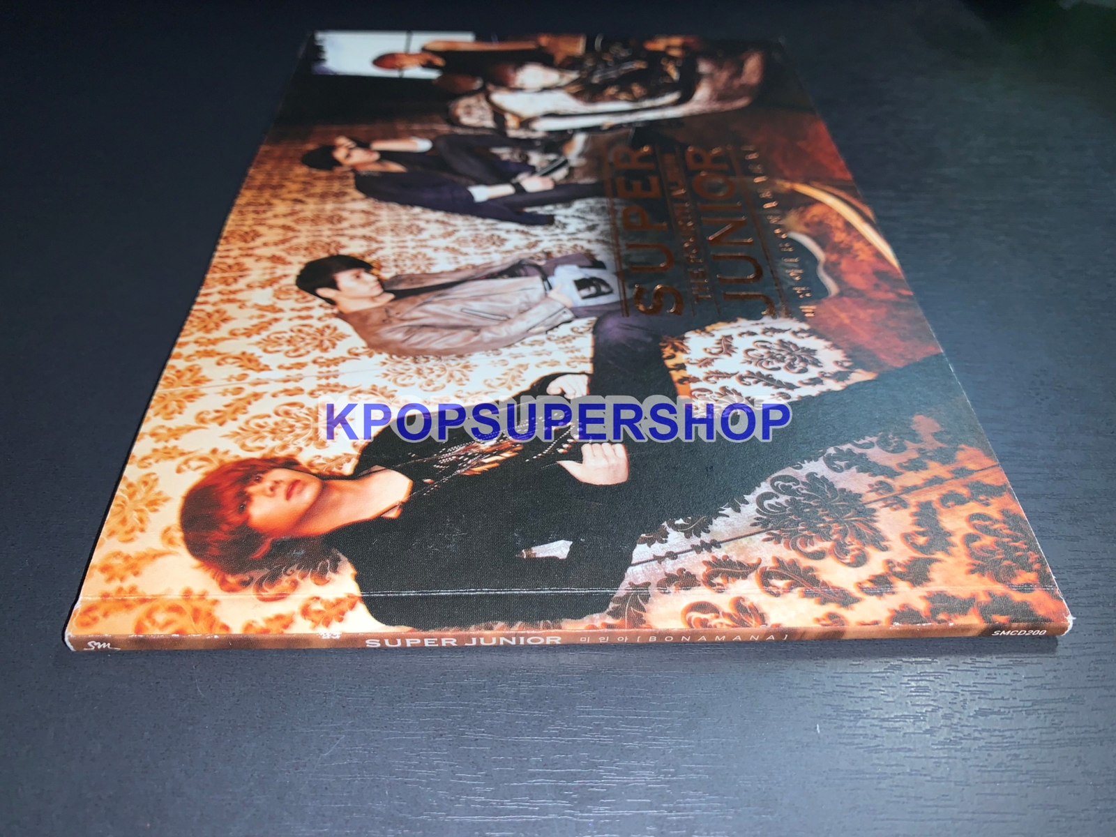 Super Junior 4th Album Bonamana Type A No Photocard CD Good