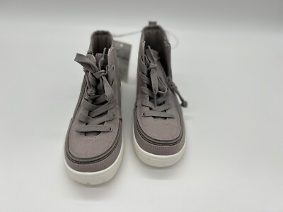 BILLY Footwear Girls' Haring Essential High Top Sneakers - Gray