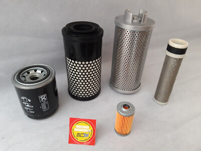 Set Filtri (Grande) Adatto A per Airman Ax 30 VR2N Olio Aria Carburante