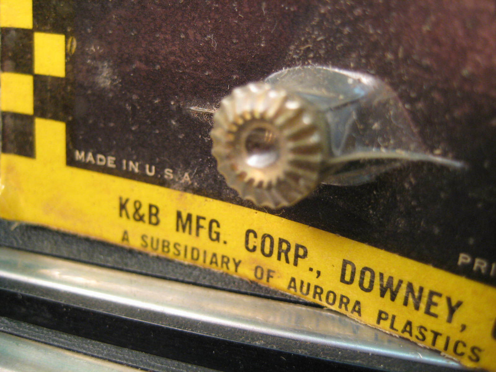 Vintage K & B PIT STOP Various Bevelled gear sets  3/32