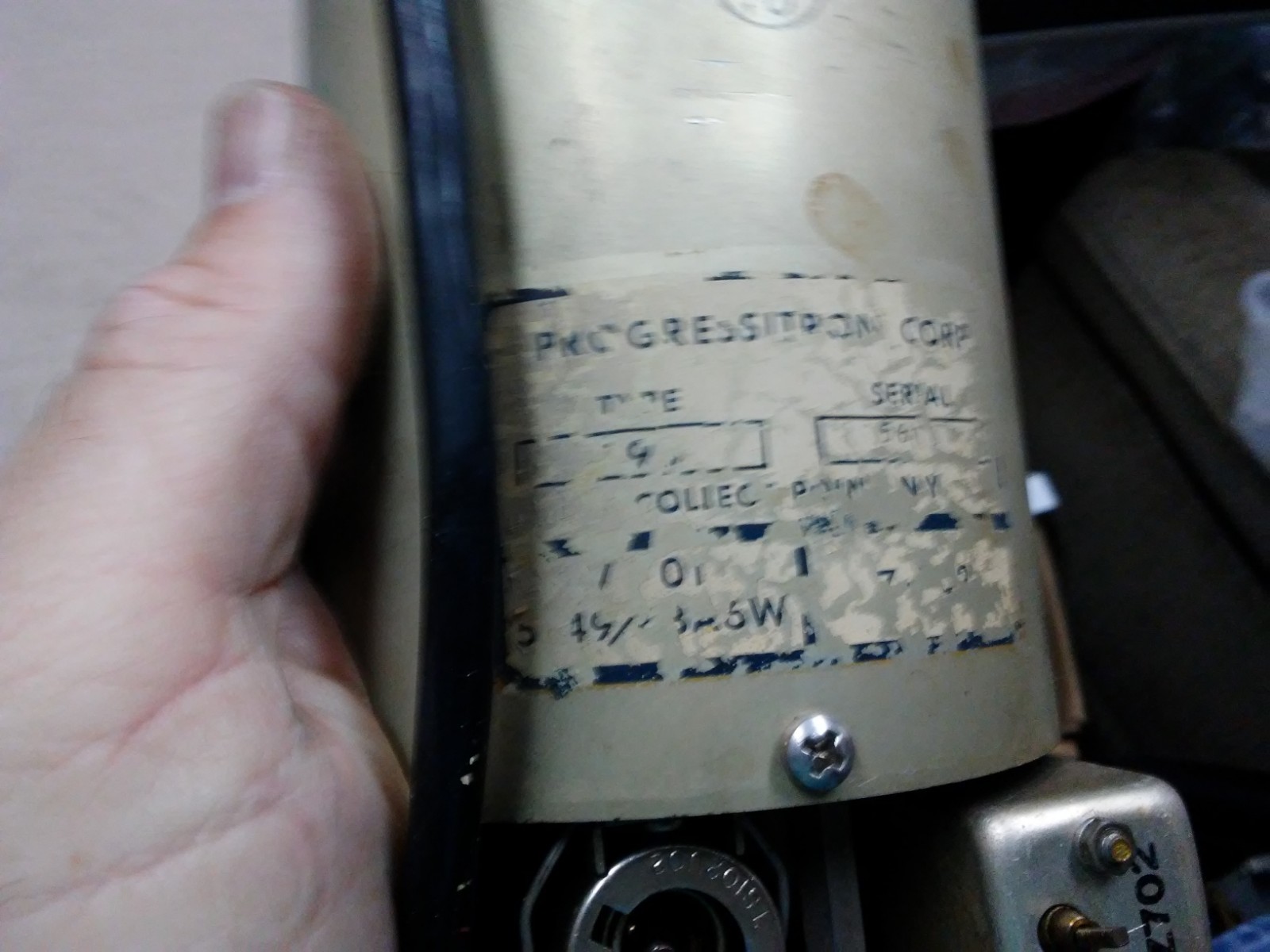 Progressitron  PTO for Collins R-390A for Parts or Restoration