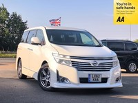 2013 Nissan Elgrand 2.5 Petrol Automatic 7 Seats P/Leather Roof LED 2 Keys ULEZ 