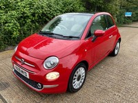2019 Fiat 500 1.2 Lounge 3dr Red 55k Miles Years MOT Warranty HATCHBACK Petrol M