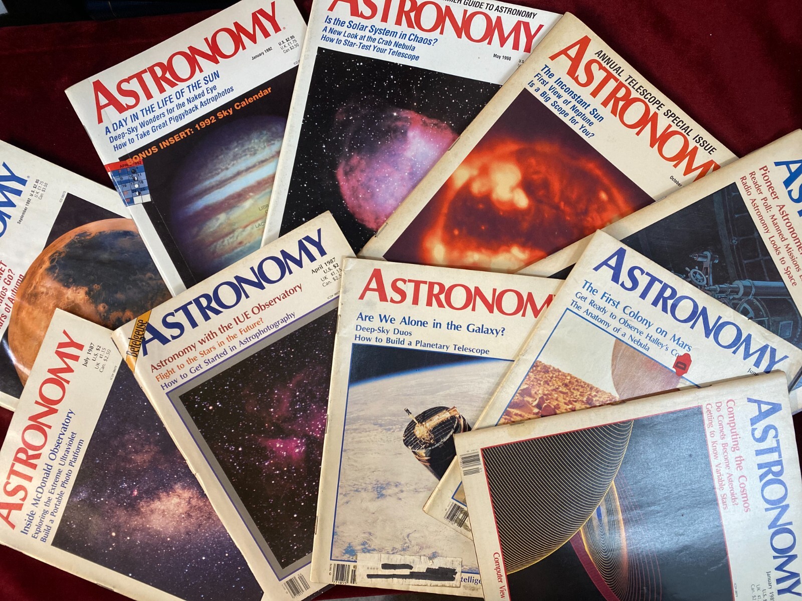 ASTRO　magazine 1985 CHEVY ASTRO VAN CAR AUTOMOBILE Vintage 8