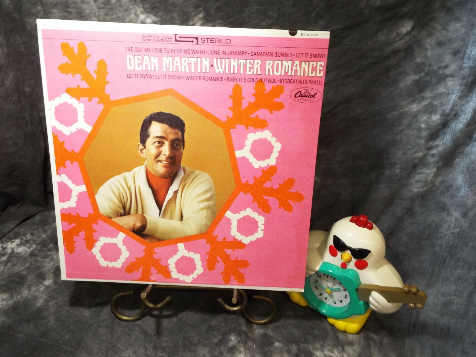 Dean Martin Winter Romance Capitol Records jazz LP VINYL