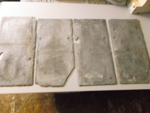 Architectural Salvage Vintage Slate Roofing Shingles  9" x 18" Slate roof tiles 