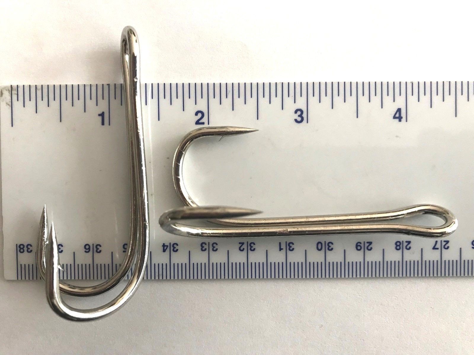 10 GT 3X Double Tuna 7982 Fish Hooks size 7/0 (#21)