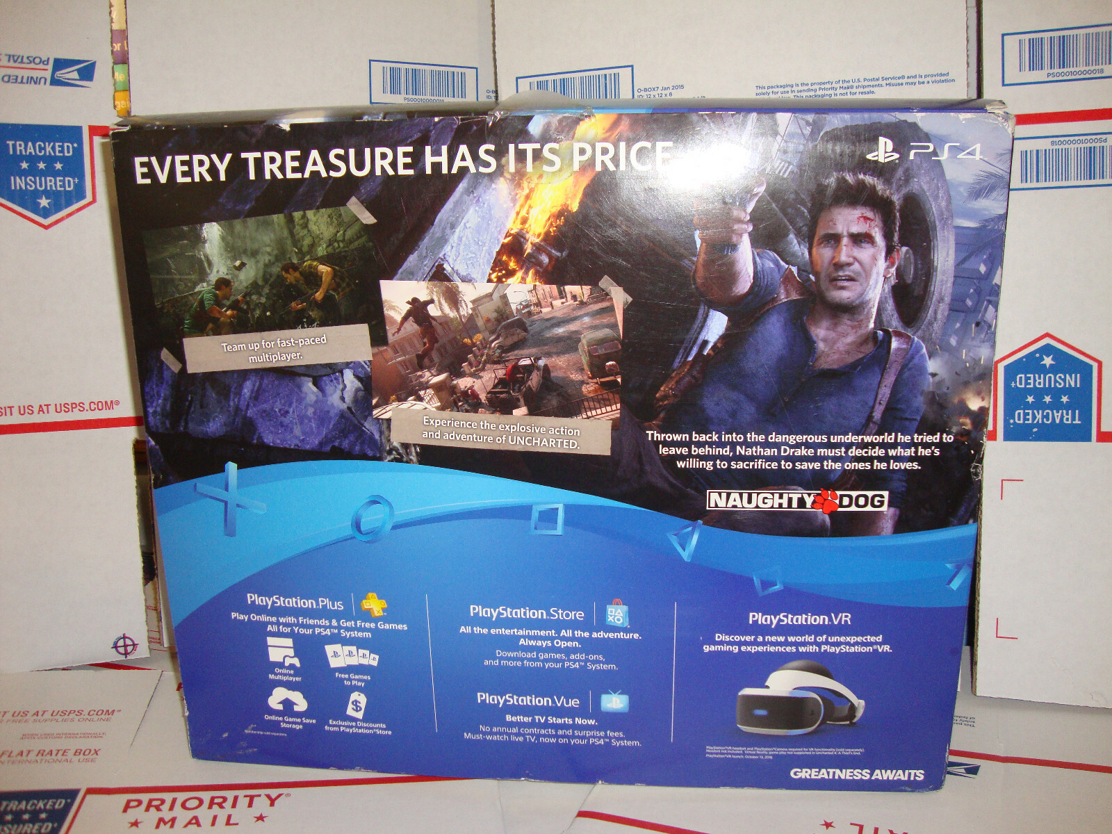 PlayStation 4 Slim 500GB Console - Uncharted 4 Bundle [Discontinued]