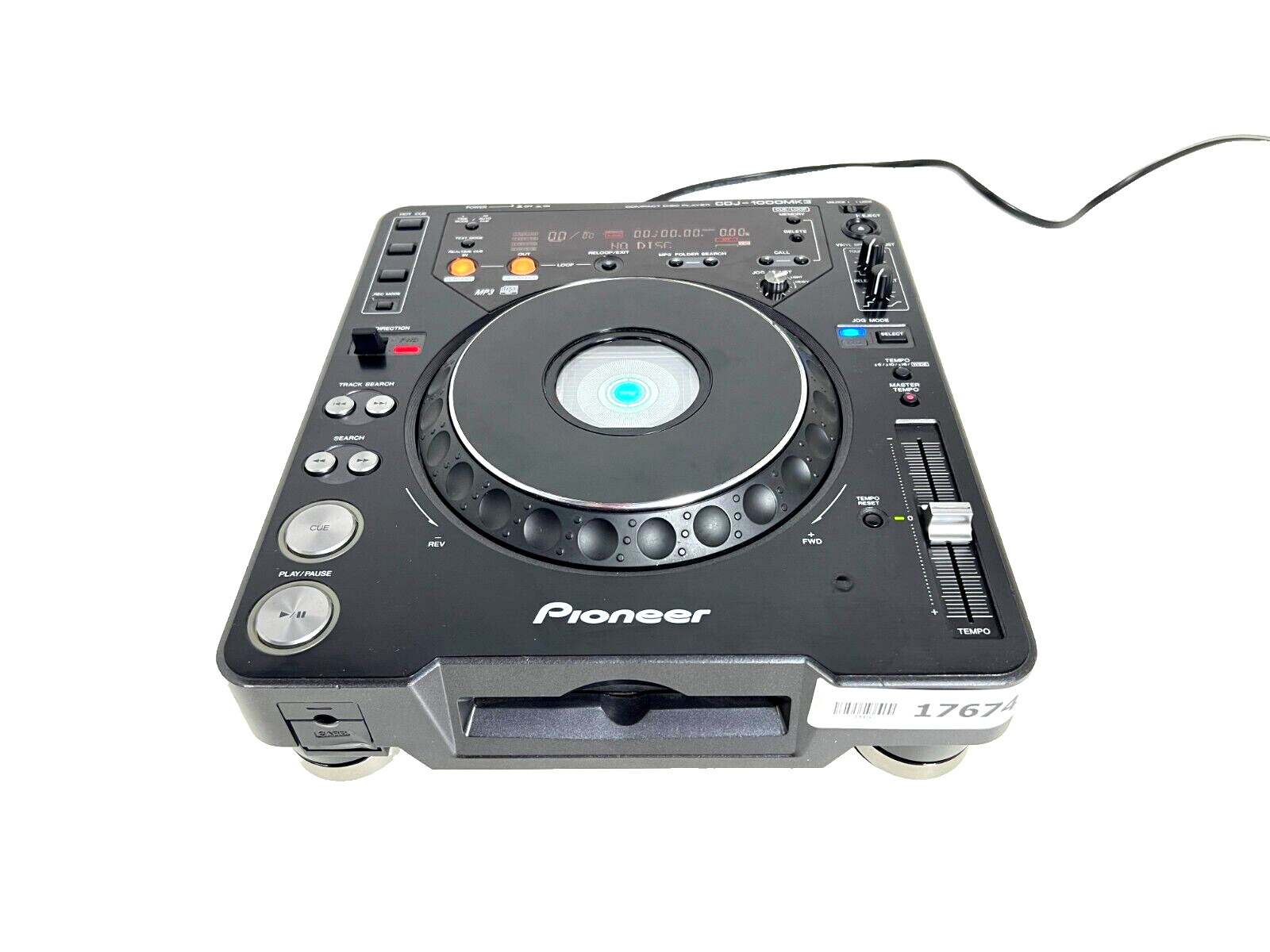 Pioneer DCJ-1000MK3 Professional Grade Digital CD Deck FOR