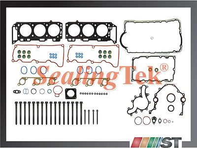 Fit 04-11 Ford 4.0L V6 SOHC VIN E,K Full Gasket Set w/ Head Bolts Kit 245 engine