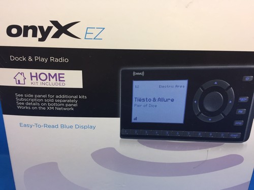 SiriusXM OnyxEZ Dock & Play Radio Home Kit portable XEZ1H1