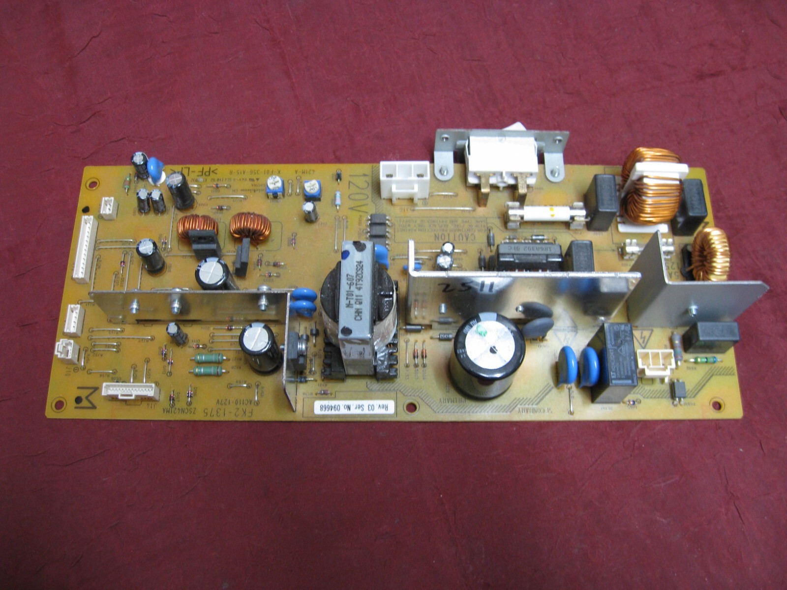 CANON COPIER POWER SUPPLY BOARD PCB ASSEMBLY FK2-1375 , K