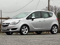 2015 Vauxhall Meriva 1.4i 16V Exclusiv 5dr Low miles Super car service record MP
