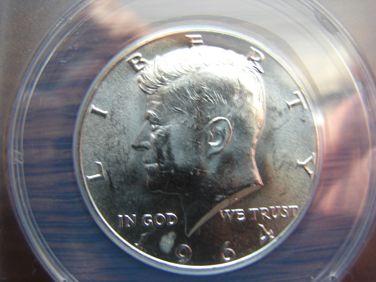 1964-D 90% KENNEDY 50C COIN Certified ANACS MS64 MAKE OFFER!!!