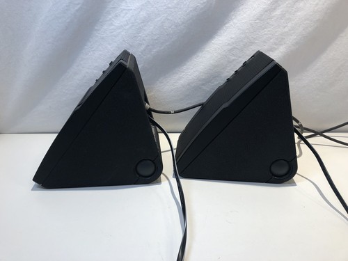 Pair of Acoustic Research AR 570 Powered Partner Speakers With Cords Sound Great