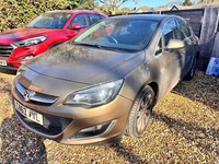 2013 VAUXHALL ASTRA 1.6i ELITE 5 DOOR