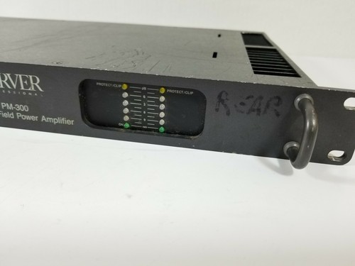 Carver PM-300 Magnetic Field Power PA Amplifier Professional Audio Rack Mount