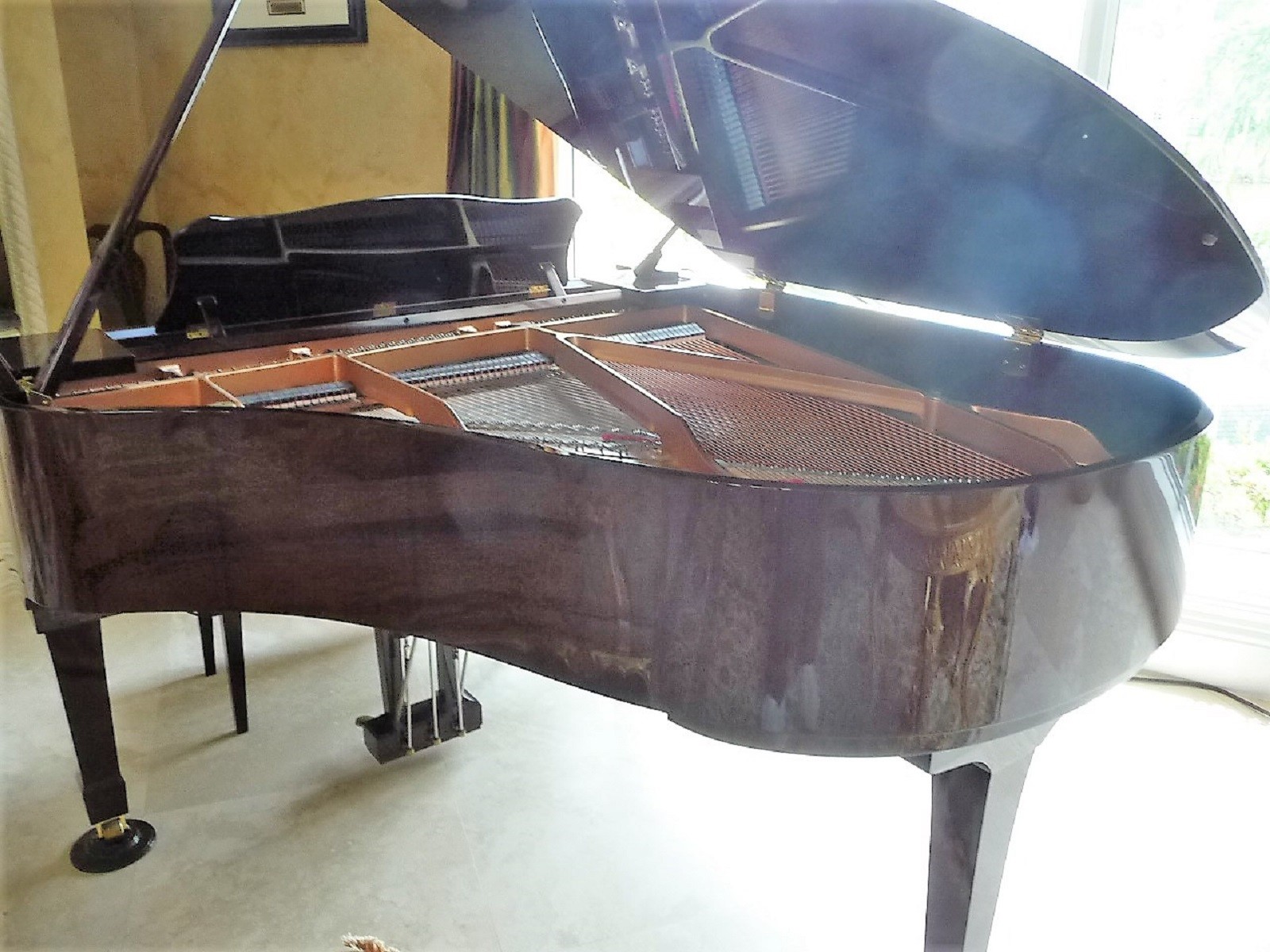 YAMAHA GRAND PLAYER PIANO -POLISHED MAHOGANY